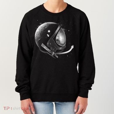 Astronaut Moon Helmet Women's Sweatshirt