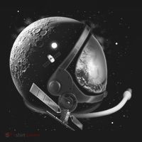 Astronaut Moon Helmet Long Sleeve Shirt thumb 2