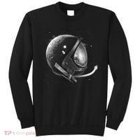 Astronaut Moon Helmet Sweatshirt thumb 0