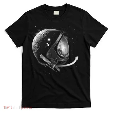 Astronaut Moon Helmet T-Shirt