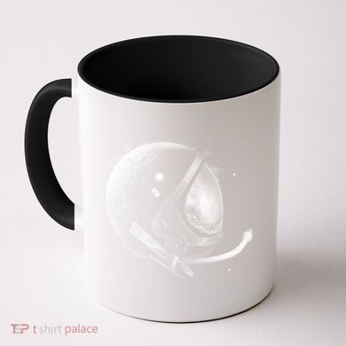 Astronaut Moon Helmet Coffee Mug