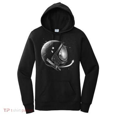 Astronaut Moon Helmet Women's Hoodie
