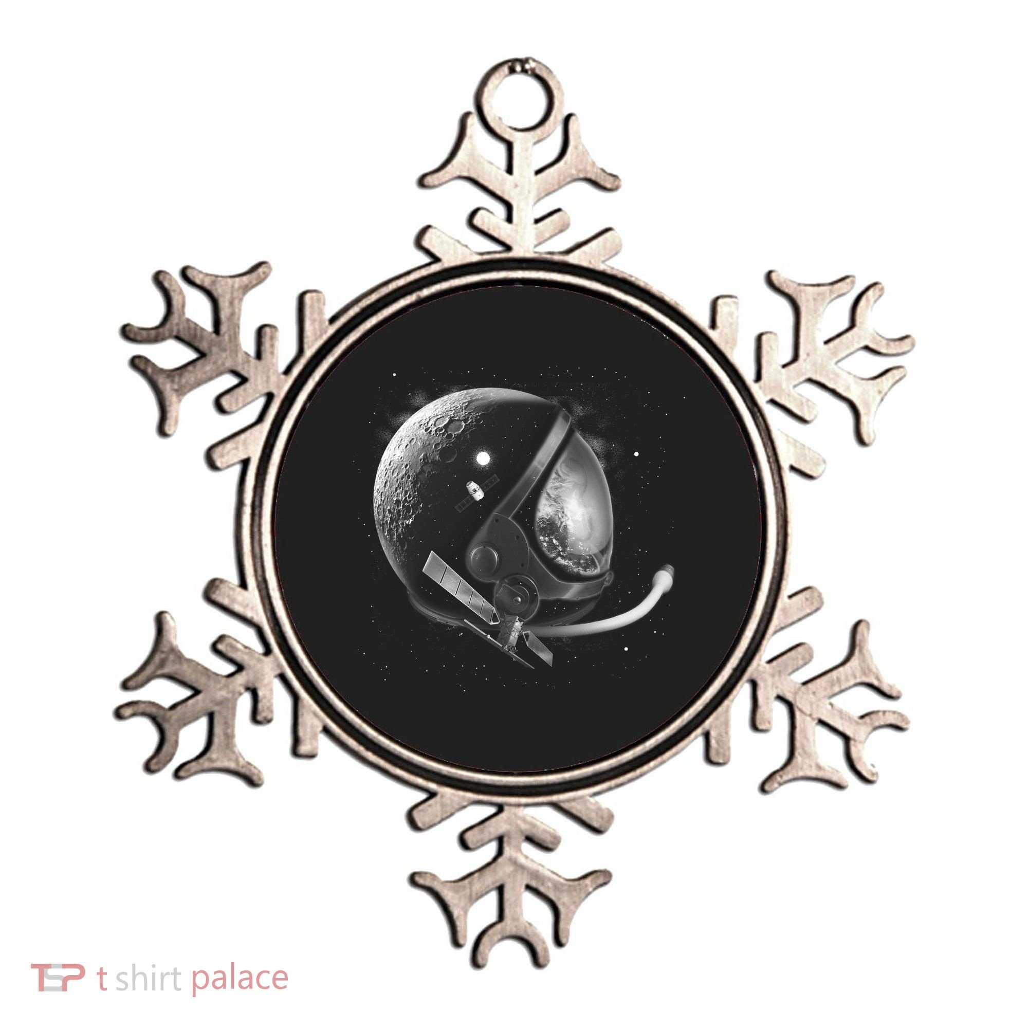Astronaut Moon Helmet Ornament