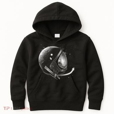 Astronaut Moon Helmet Kids Hoodie