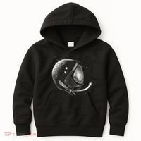 Astronaut Moon Helmet Kids Hoodie thumb 0
