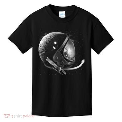 Astronaut Moon Helmet Kids T-Shirt