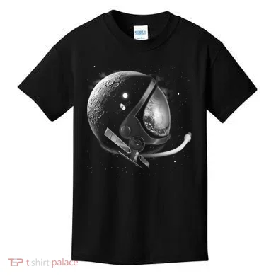Astronaut Moon Helmet Kids T-Shirt