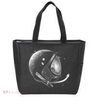 Astronaut Moon Helmet Tote Bag thumb 0