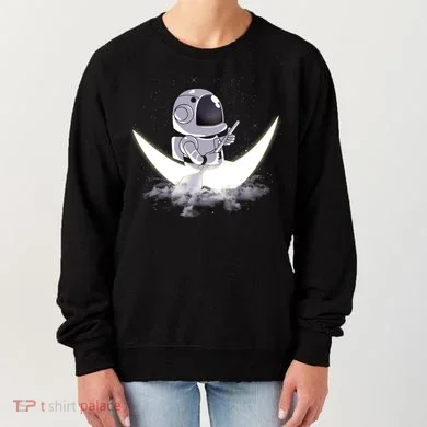 Astronaut Moon Sailing Women's Sweatshirt