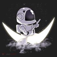 Astronaut Moon Sailing Women's Sweatshirt thumb 2