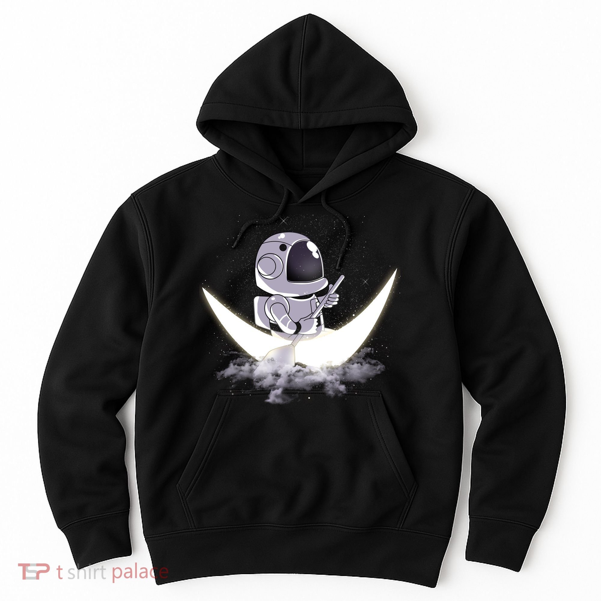Astronaut Moon Sailing Hoodie