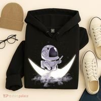 Astronaut Moon Sailing Hoodie thumb 4