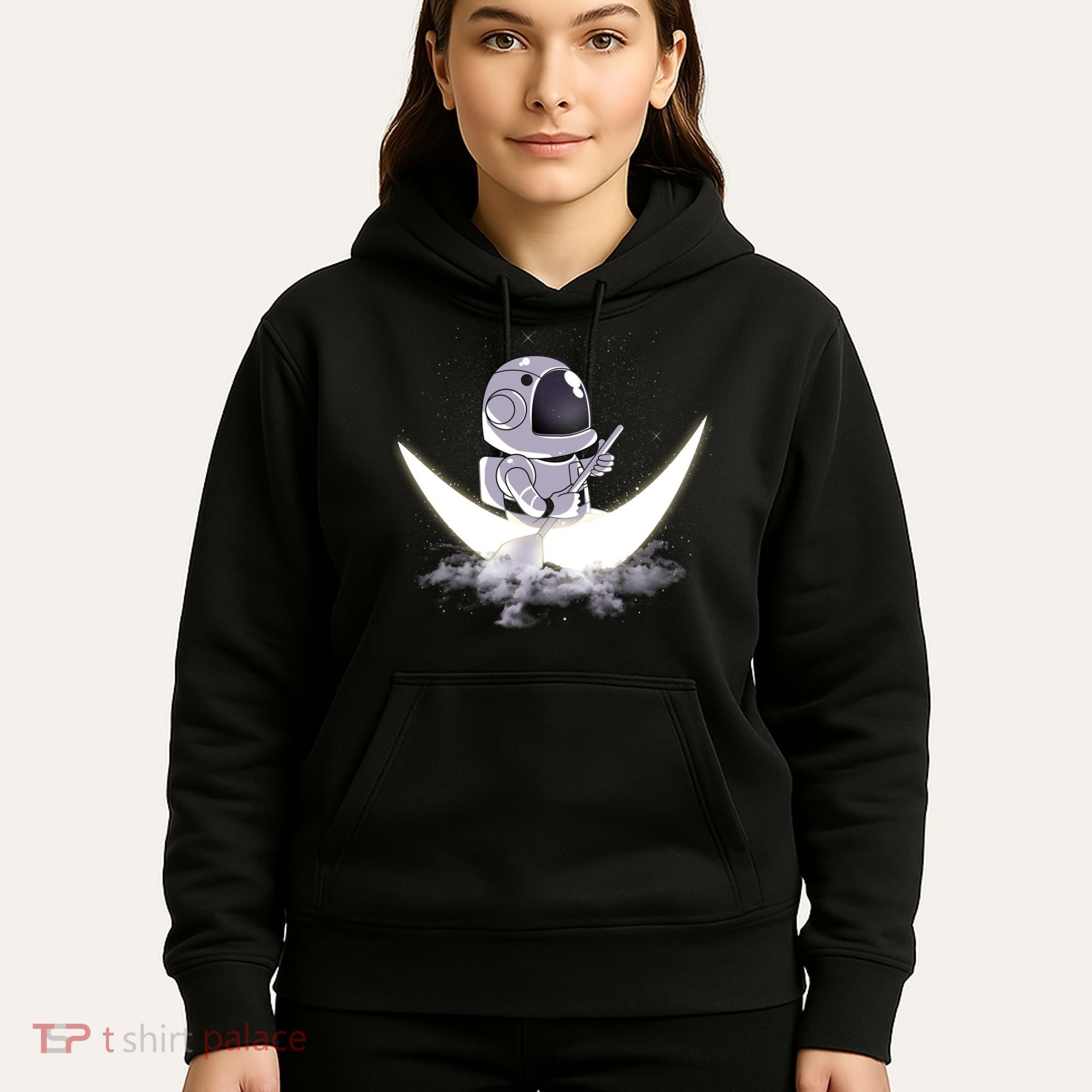 Astronaut Moon Sailing Hoodie