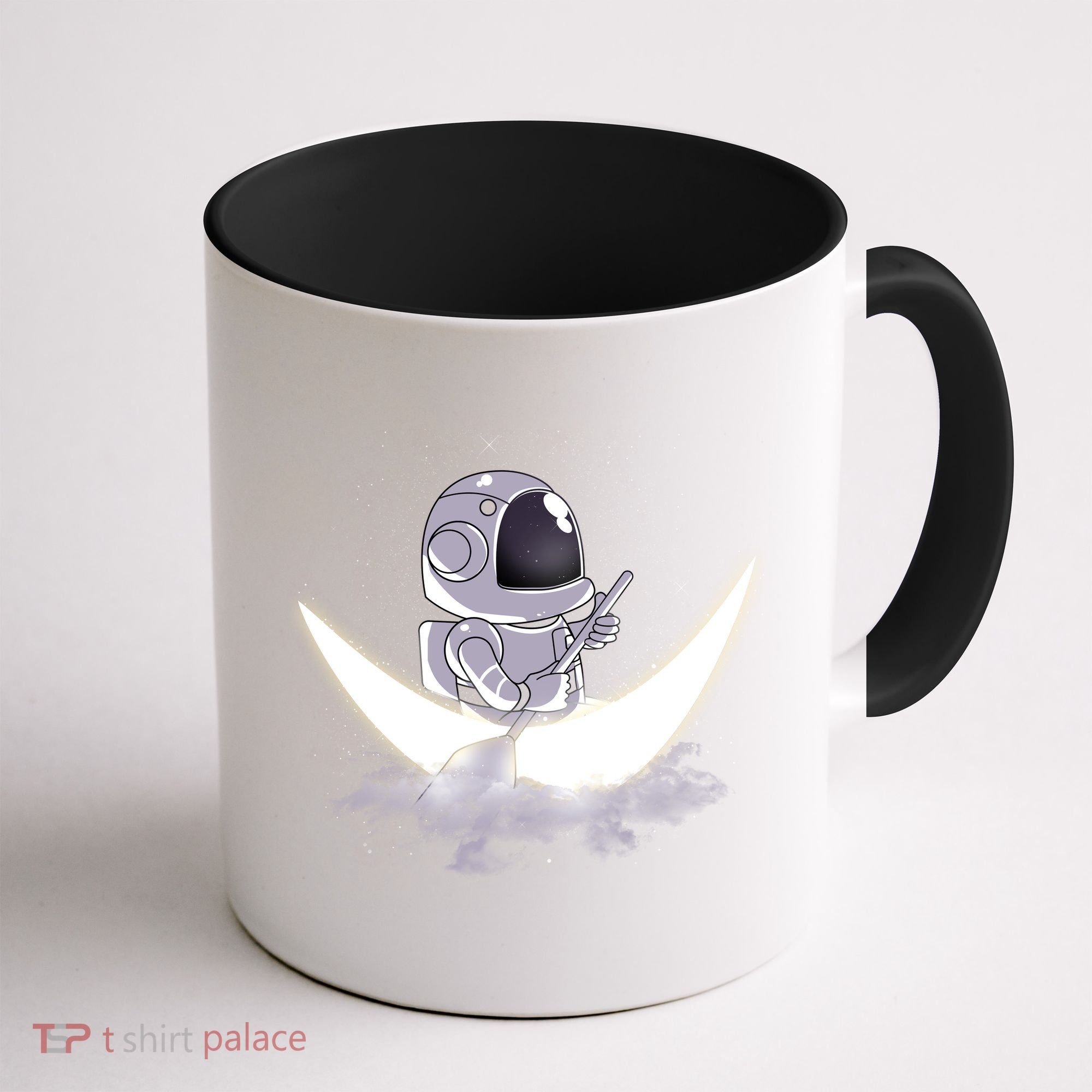 Astronaut Moon Sailing Coffee Mug