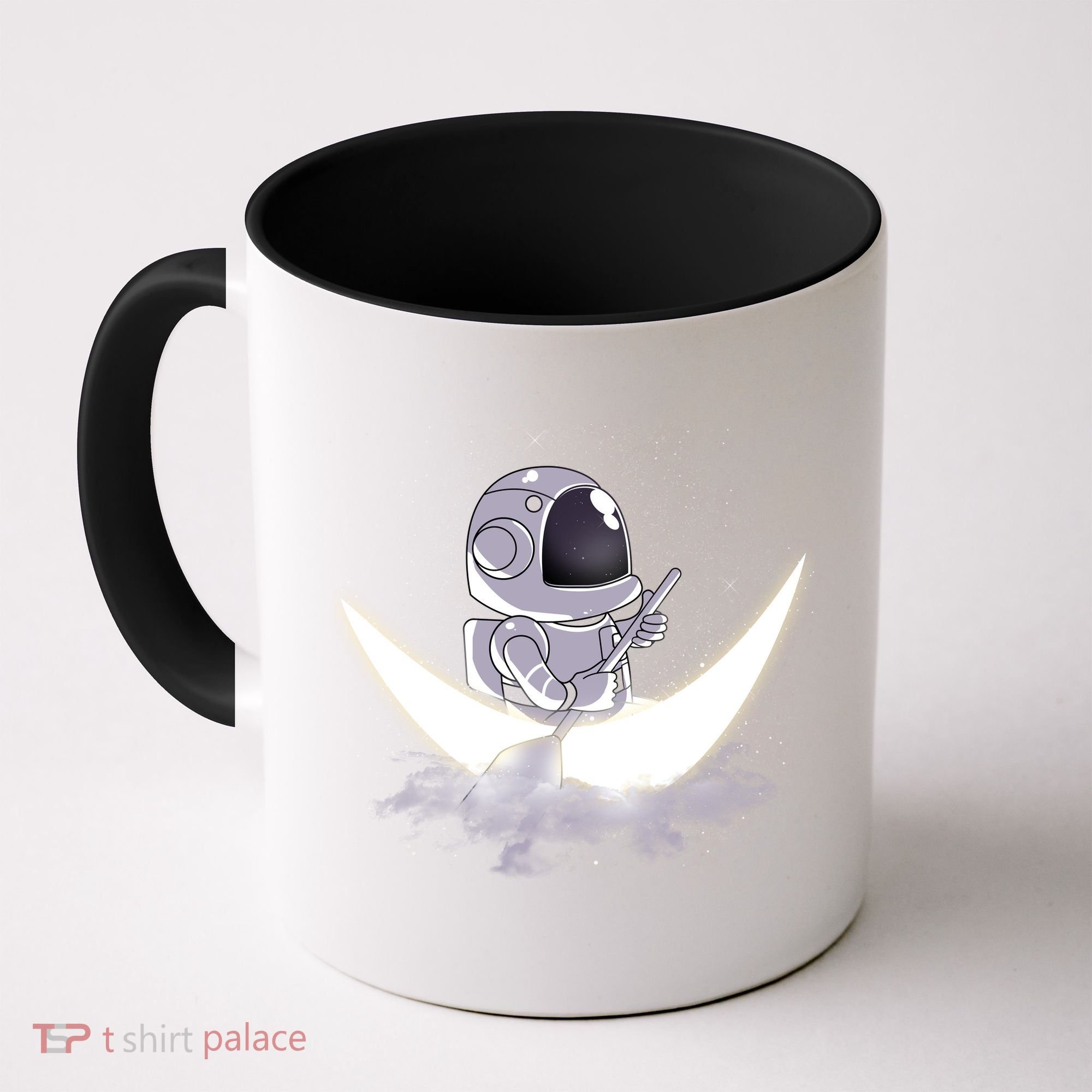 Astronaut Moon Sailing Coffee Mug