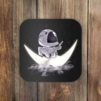 Astronaut Moon Sailing Coaster thumb 0