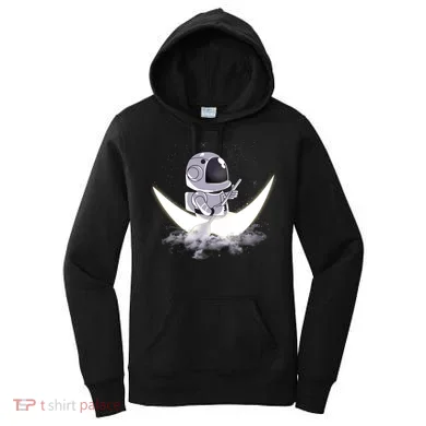 Astronaut Moon Sailing Women's Hoodie