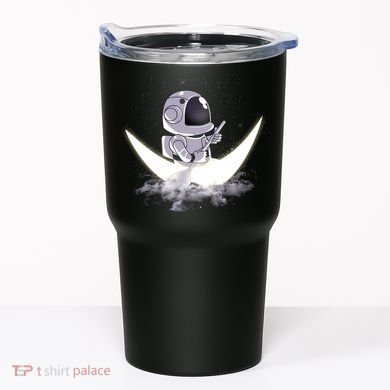 Astronaut Moon Sailing Tumbler