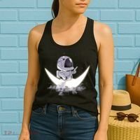 Astronaut Moon Sailing Women's Tank Top thumb 2