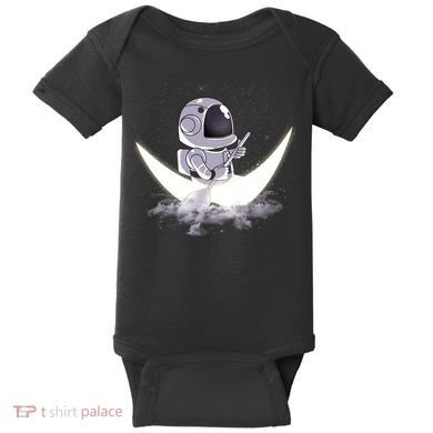 Astronaut Moon Sailing Baby Bodysuit