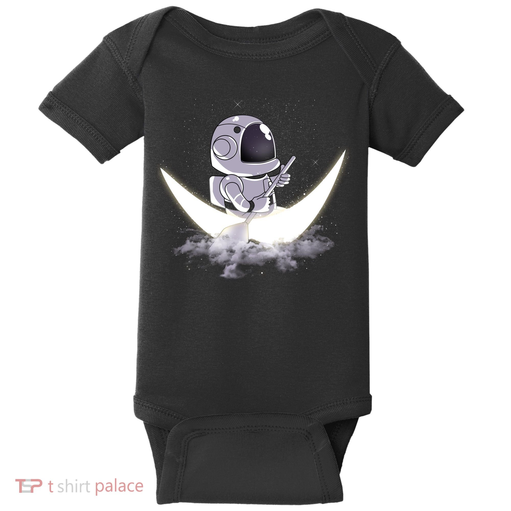 Astronaut Moon Sailing Baby Bodysuit