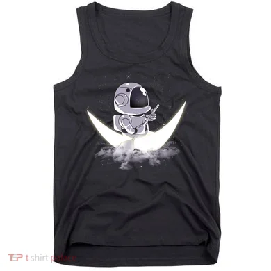 Astronaut Moon Sailing Tank Top