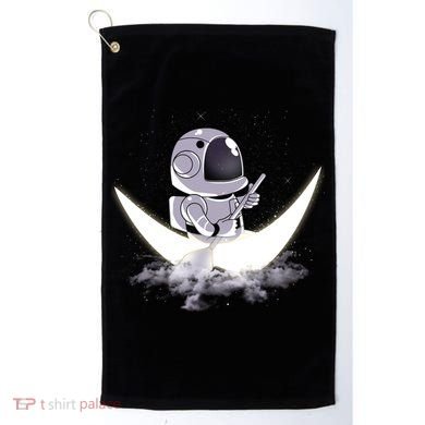 Astronaut Moon Sailing Golf Towel