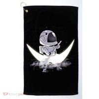 Astronaut Moon Sailing Golf Towel thumb 0