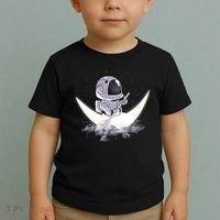 Astronaut Moon Sailing Toddler T-Shirt thumb 2