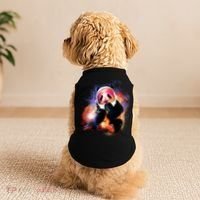 Astronaut Panda Galaxy Splatter Doggie Tank thumb 2