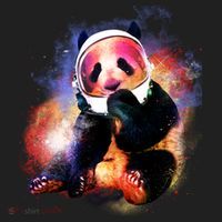 Astronaut Panda Galaxy Splatter Tumbler thumb 3