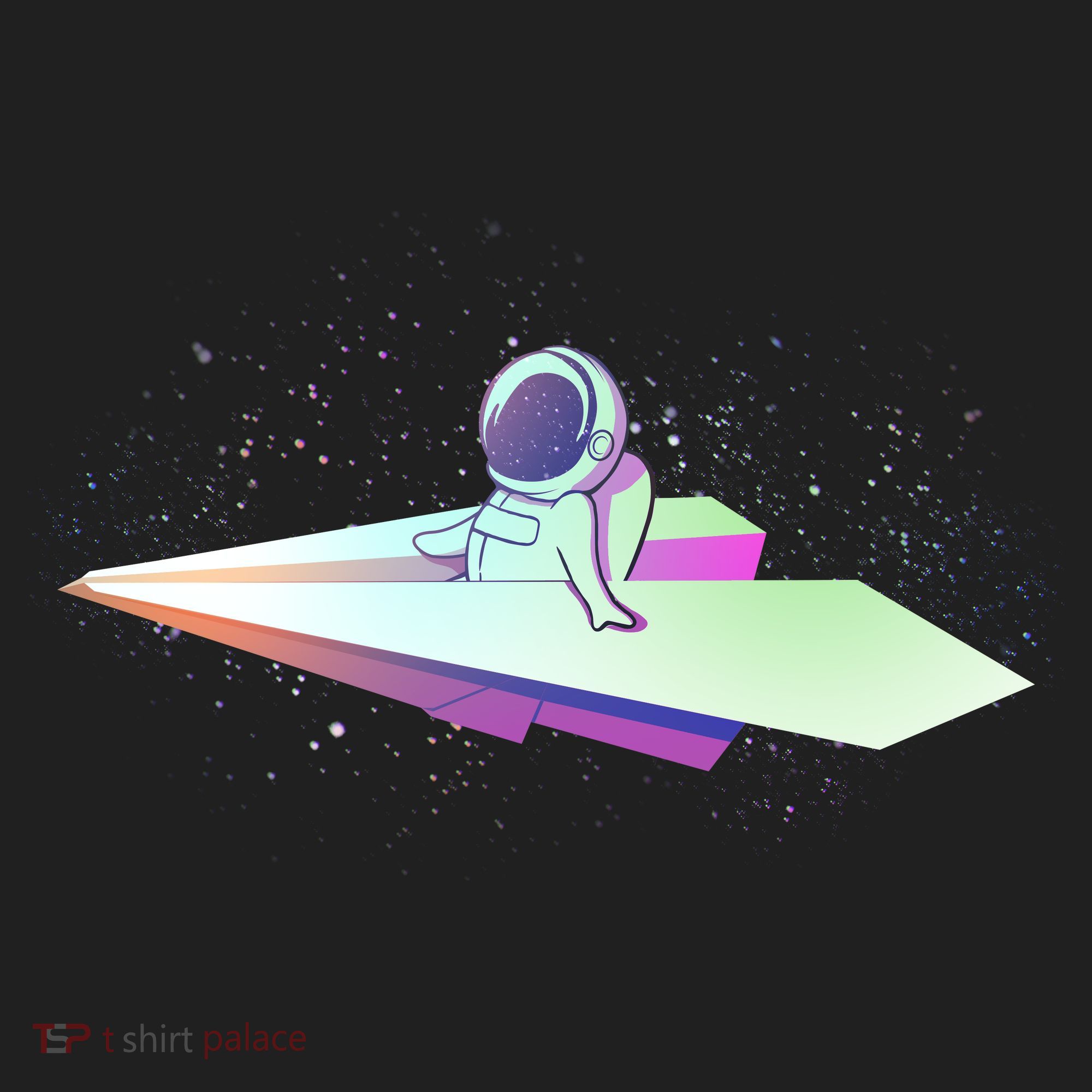 Astronaut Paper Plane Tumbler