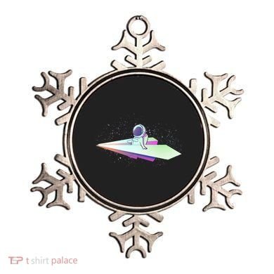 Astronaut Paper Plane Ornament