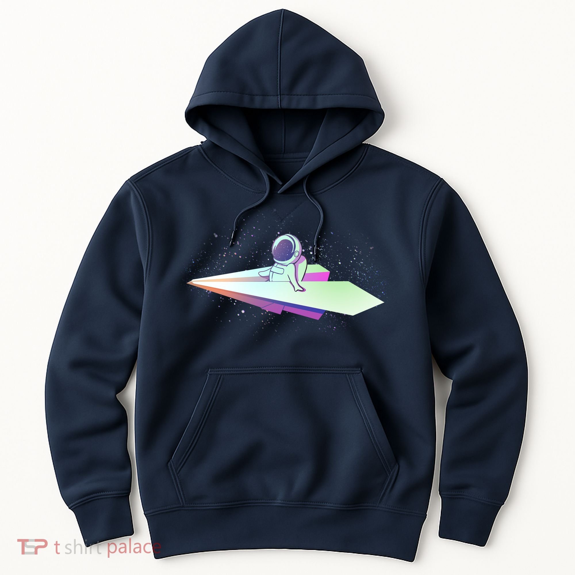 Astronaut Paper Plane Hoodie