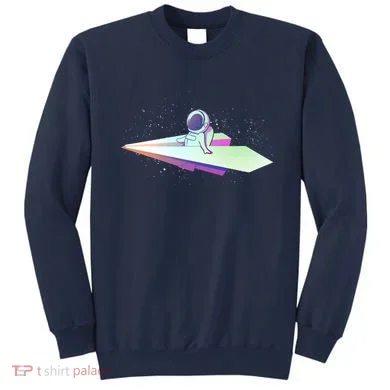 Astronaut Paper Plane Sweatshirt