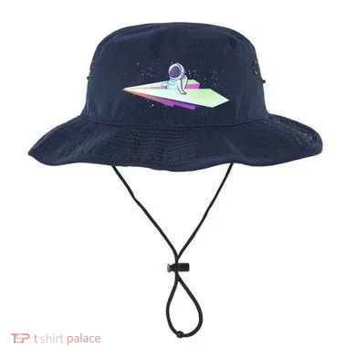 Astronaut Paper Plane Bucket Hat
