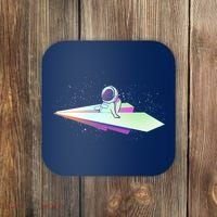 Astronaut Paper Plane Coaster thumb 0
