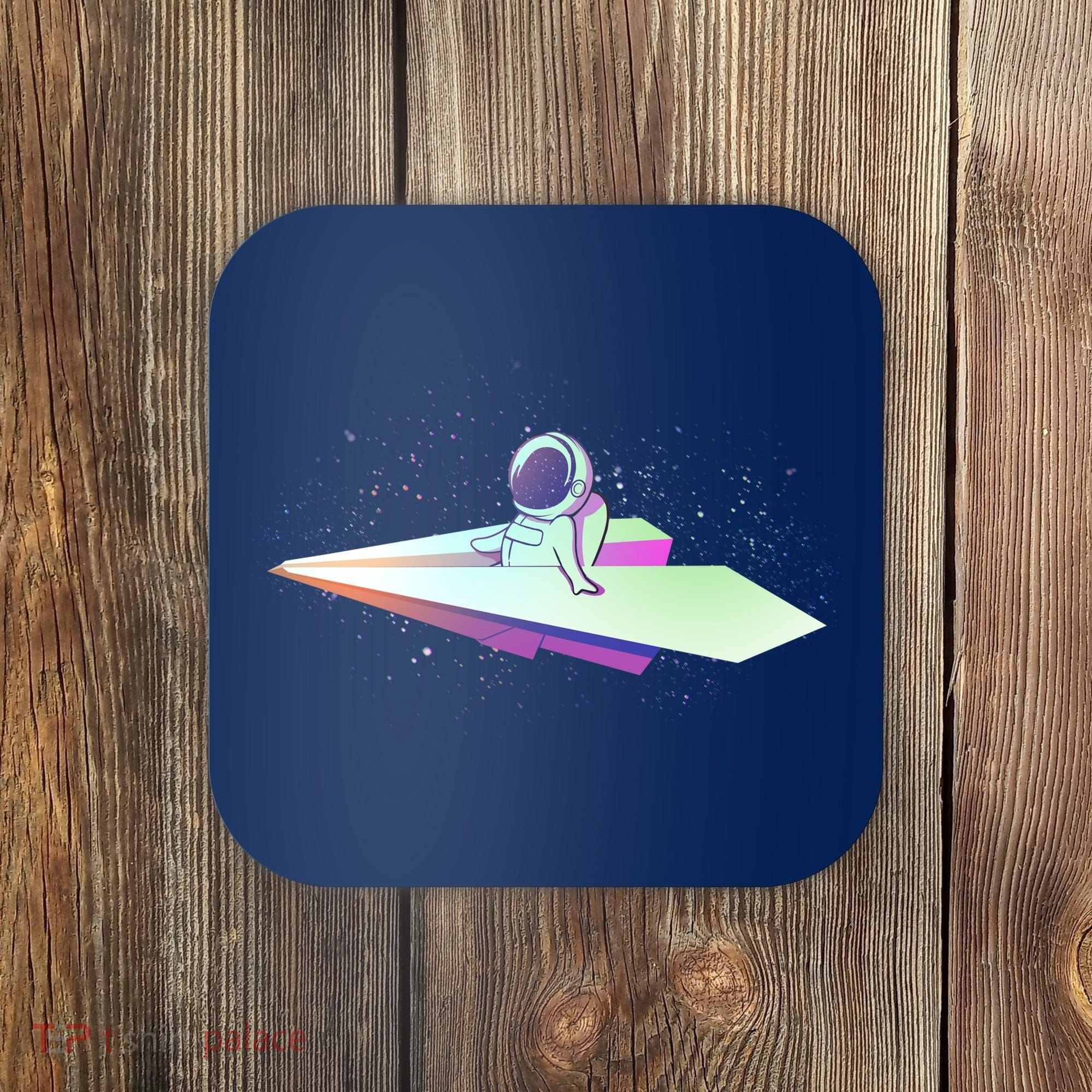 Astronaut Paper Plane Coaster