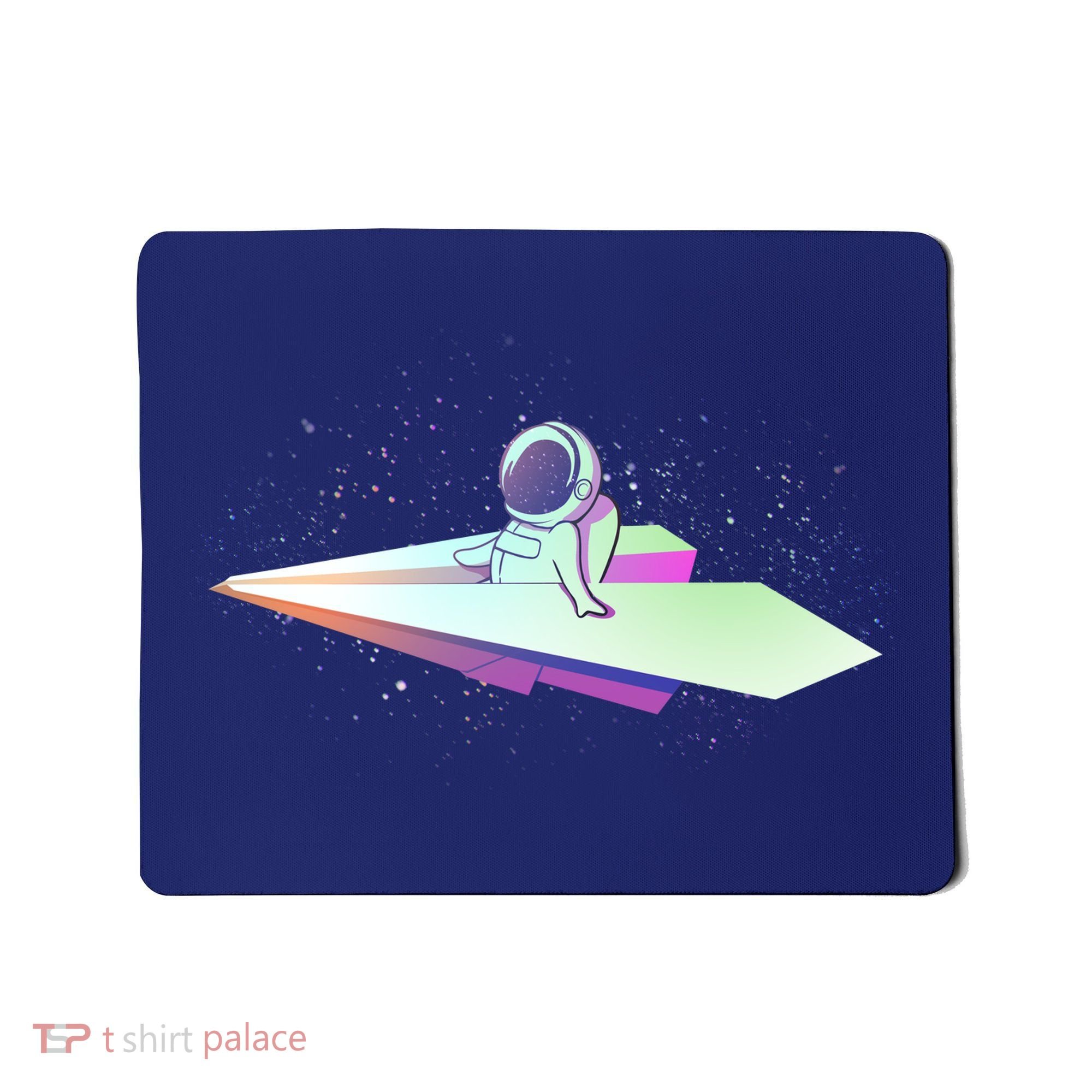 Astronaut Paper Plane Mousepad