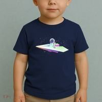 Astronaut Paper Plane Toddler T-Shirt thumb 2