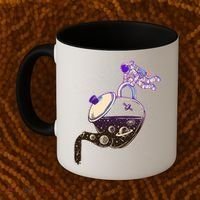 Astronaut Pouring Galaxy Coffee Coffee Coffee Mug thumb 2