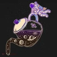 Astronaut Pouring Galaxy Coffee Coffee Toddler Hoodie thumb 2