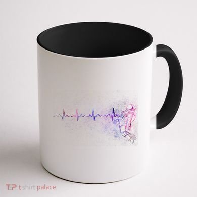 Astronaut Pulse Coffee Mug back