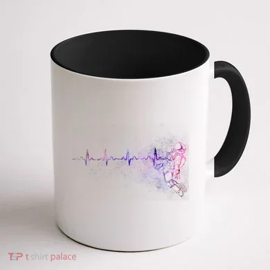 Astronaut Pulse Coffee Mug back