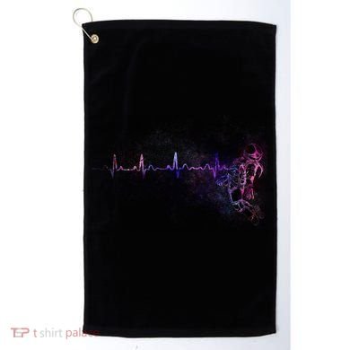 Astronaut Pulse Golf Towel