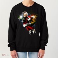 Astronaut Santa Claus In Space Women's Sweatshirt thumb 0