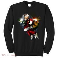 Astronaut Santa Claus In Space Sweatshirt thumb 0