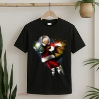 Astronaut Santa Claus In Space T-Shirt thumb 2