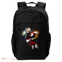Astronaut Santa Claus In Space Backpack thumb 0