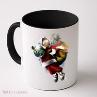 Astronaut Santa Claus In Space Coffee Mug thumb 0